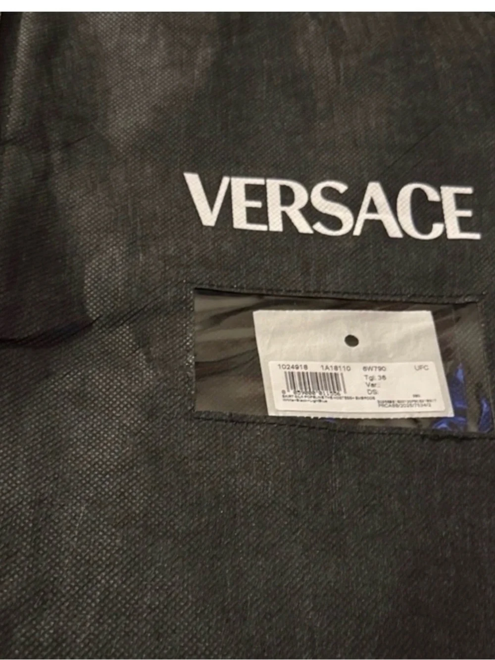 Versace Black New Garment Bag – Designer Travel Protection